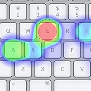 heatmap keyboard