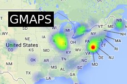 google maps heatmap