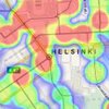 Helsinki Departures Heatmap